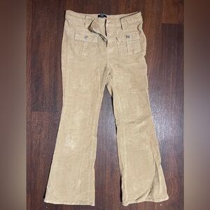 Forever 21 Kids 13/14 Reverse Khaki Flared Pants